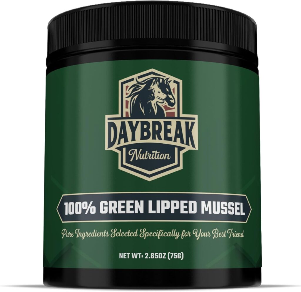 Green-lipped mussel supplements