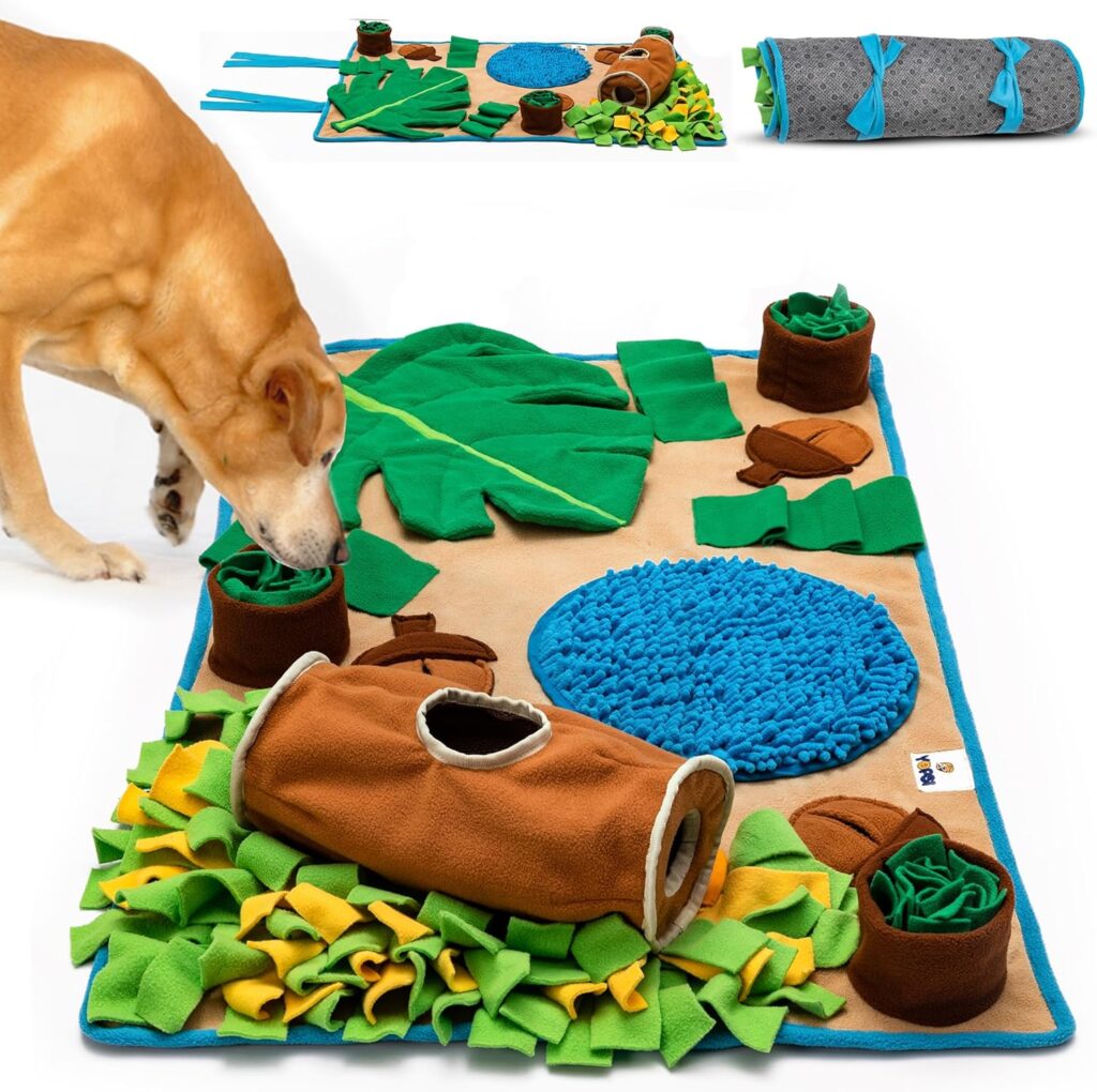 Interactive Snuffle Mat for Mental Stimulation